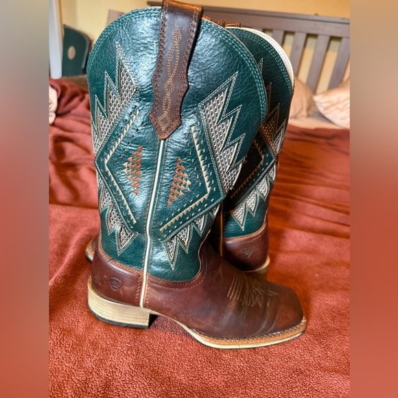 Women’s Ariat VentTEK Cowboy Boots 6.5 B - Picture 4 of 10